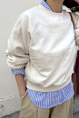 스프링 라인 맨투맨(4color)