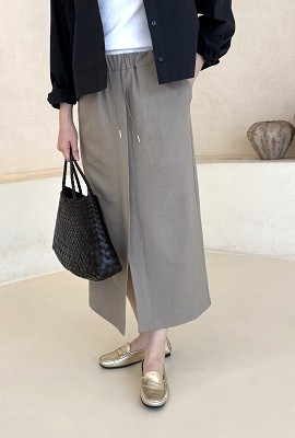 슬릿 H 스커트(2color)