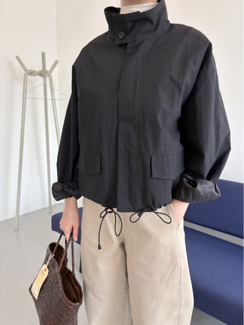 로우 하이넥 점퍼(2color)