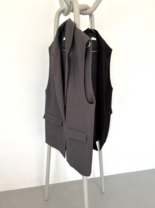 클래식 롱 베스트(2color)