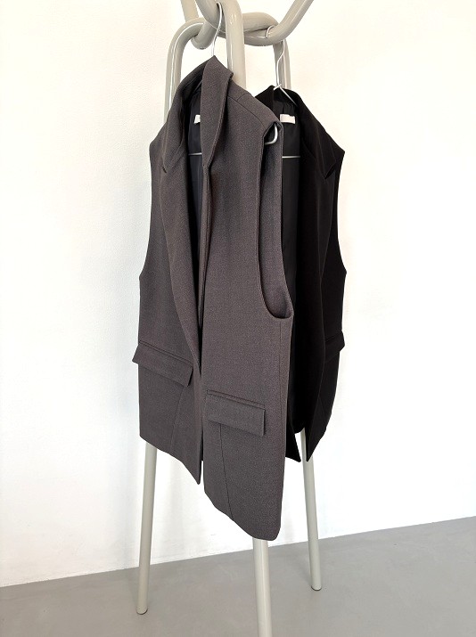 클래식 롱 베스트(2color)