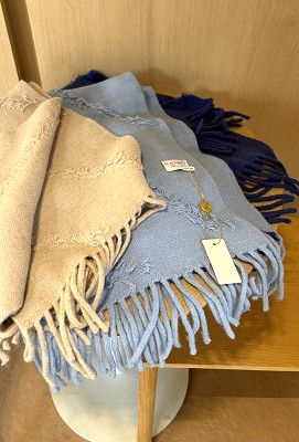 프린지 울 머플러(4color)