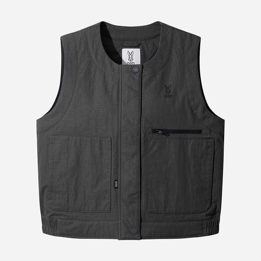 마가렛 패딩 베스트 여자(CHARCOAL GREY)