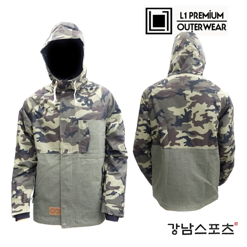 엘원 보드복자켓 (L1 PREMIUM GOODS LEGACY JACKET CAMO)