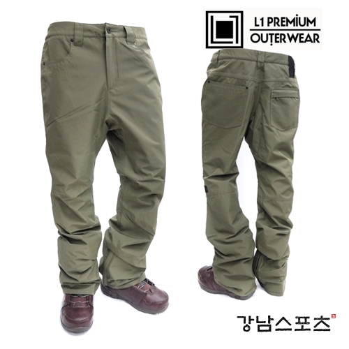 엘원 보드복바지 (L1 PREMIUM GOODS SLIM BASIC MILITARY)