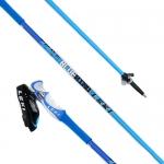 레키 스키폴 블루 버드 카본 트리거 110cm LEKI BLUE BIRD CARBON S