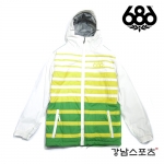 이월 686 MENS MANNUAL BLOCK JACKET WHITE 2017 ( 686 남성용 스노우보드복 쟈켓 상의 보드쟈켓)