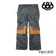 이월 686 MENS FOREST BAILEY COSMIC FUN PANTS BLACK ( 육팔육 남성용 스노우보드복 바지 팬츠 하의 보드팬츠)