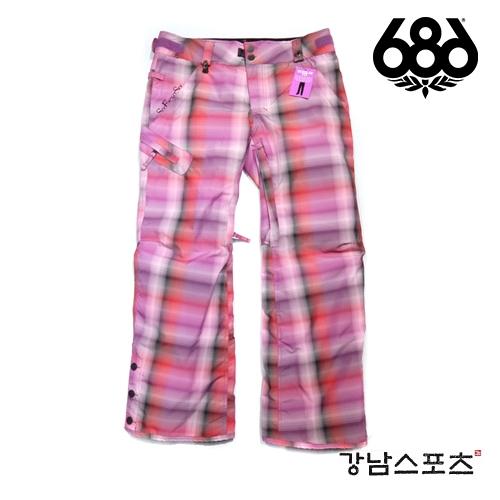 이월 686 WOMENS RESERVED LUST INSULATED PANTS PLAID ( 육팔육 여성용 스노우보드복 바지 팬츠 하의 보드팬츠)