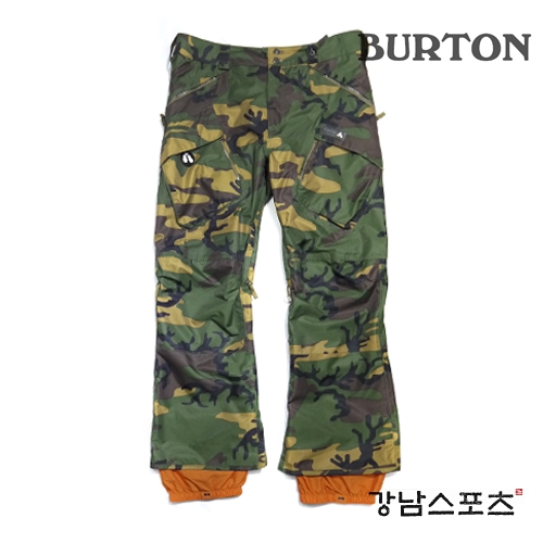 버튼 보드복바지 밀리터리 (BURTON M HELLBROOK PANTS MILTARY)