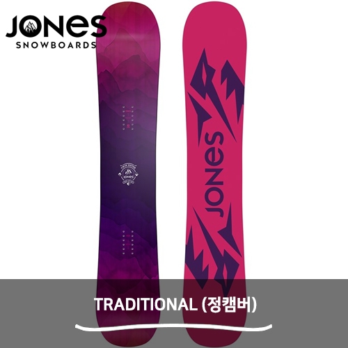 존스 데크 트윈시스터 스노우보드 ( JONES TWINSISTER SNOW BOARD )