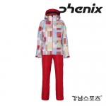 피닉스 아동용 스키복 길이조절 상하세트 (PHENIX SNOW CRYSTAL JACKET)