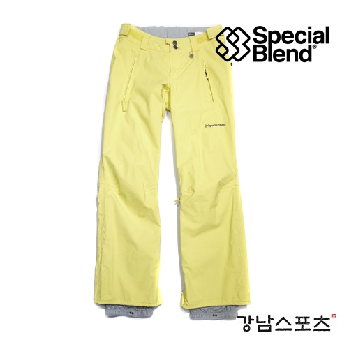 이월 SPECIAL BLEND WOMENS DEMI PANTS YEL ( 스패셜블랜드 여성용 스노우보드복 바지)