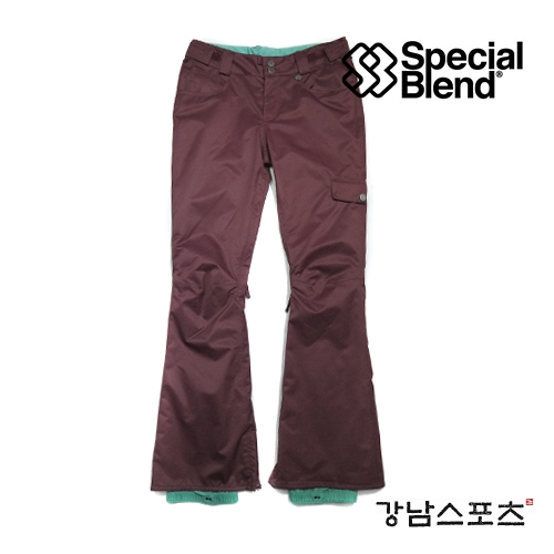 이월 SPECIAL BLEND WOMENS DASH PANTS BURGUNDY ( 스패셜블랜드 여성용 스노우보드복 바지)