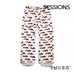 이월 SESSION STRIKE MENS  PANTS WHITE THREE PEAT ( 세션 남성용 스노우보드복 바지)