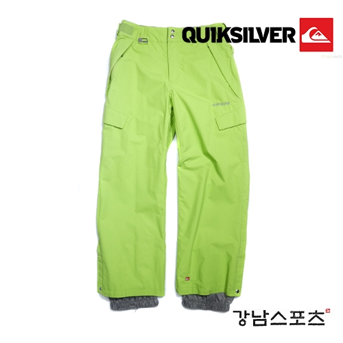 이월 QUIKSILVER SNOWBOARD PANTS GREEN ( 퀵실버 남성용 스노우보드복 바지)