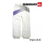 이월 QUIKSILVER SNOWBOARD PANTS WHITE ( 퀵실버 남성용 스노우보드복 바지)