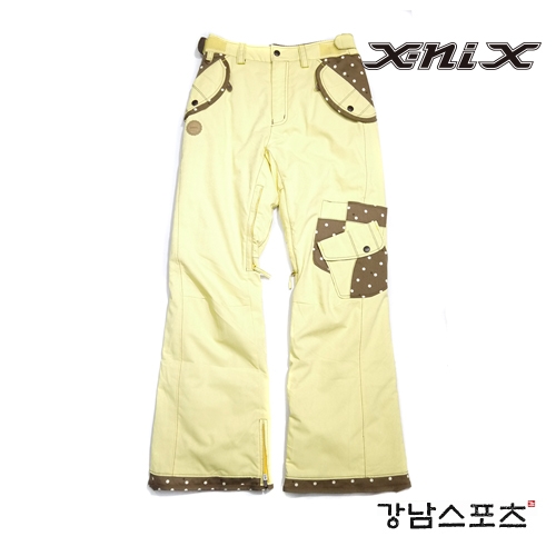 이월 XNIX SWEETRIBBON SNOWBOARD PANTS YELLOW (엑스닉스 스노우보드 팬츠)