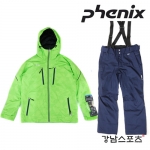 피닉스 스키복 상하세트 (1920 PHENIX CYBER JQ TWO-PIECE GRN)