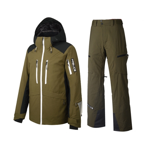 1920 파블리스 스키복 상하세트 FABLICE MENS FREERIDE KHAKI