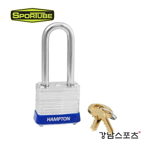 스포튜브 하드케이스 자물쇠 (SPORTUBE STEEL LAMINATED PAD LOCK)