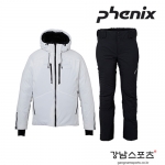 2021 PHENIX GEIRANGER JACKET + SHUTTLE SALOPETTE WHITE