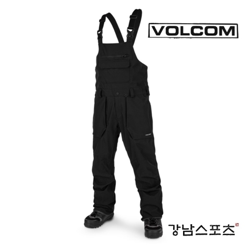 볼컴 보드복 론 비브 오버롤 (2021 VOLCOM ROAN BIB OVERALL BK)