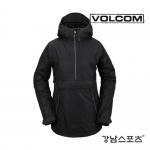 볼컴 보드복 여성상의 풀오버 (2021 VOLCOM MIRROR PULLOVER BK)