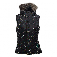 버튼 보드복 경량패딩조끼 (BURTON WMS SLY PUFFY VEST BLACK)