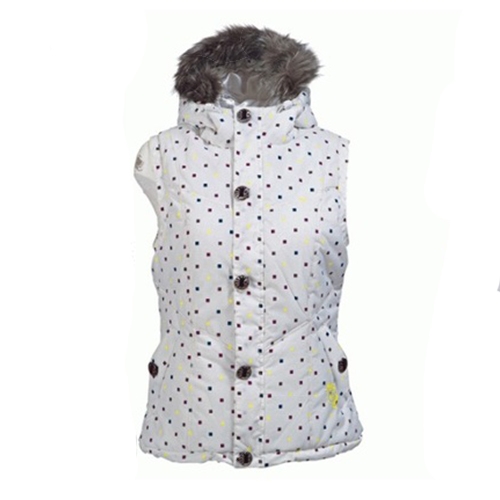 버튼 보드복 경량패딩조끼 (BURTON WMS SLY PUFFY VEST WHITE)