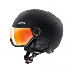 우벡스 스키 바이저 헬멧(2223 UVEX WANTED VISOR BLACK HELMET)