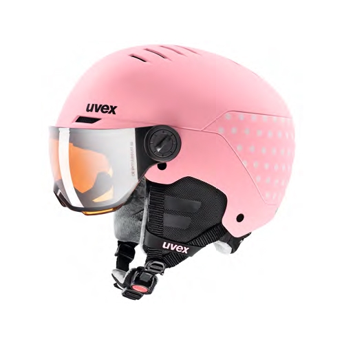 우벡스 주니어 바이저 헬멧 로켓(2223 UVEX ROCKET JR VISOR PINK)