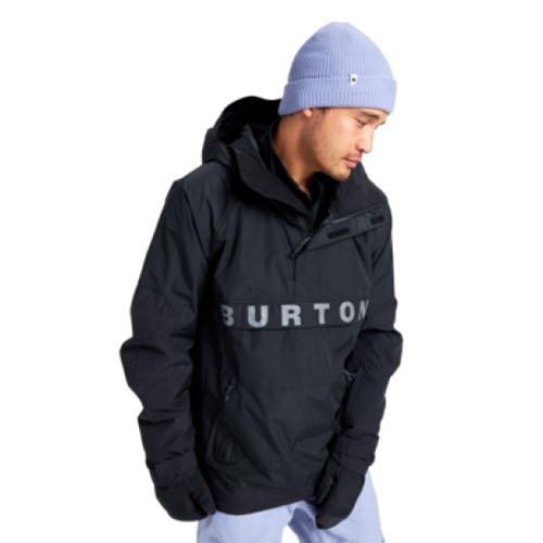 버튼 보드 아노락 자켓(2223 BURTON M FROSTNER 2L ANORAK BLK)