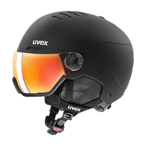 우벡스 바이저 헬멧 (2324 UVEX WANTED VISOR BLACK HELMET)