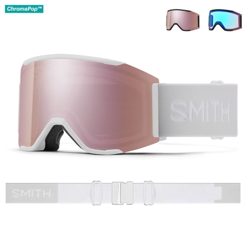 스미스 고글 스쿼드 맥 (2324 SMITH SQUAD MAG WHT GOGGLE)