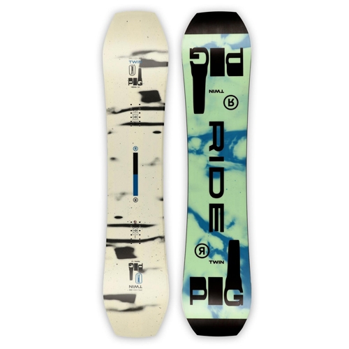 라이드 데크 트윈 피그 (2223 RIDE TWIN PIG SNOWBOARD)