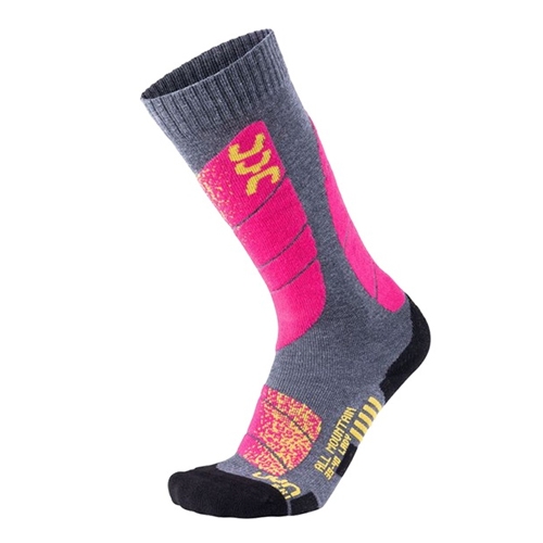 윈 여성용 기능성 스키 양말 (2324 UYN SKI ALL M SOCKS W PINK)