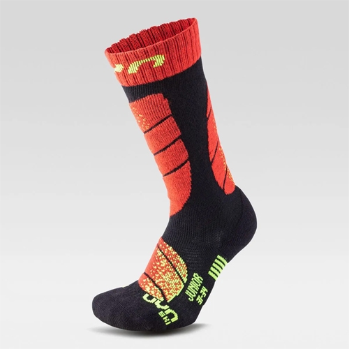 윈 주니어 기능성 스키 양말 (2324 UYN JR SKI SOCKS RED)