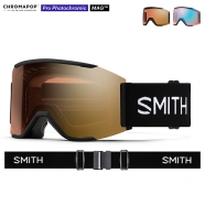 스미스 변색 고글 스쿼드 맥 (2526 SMITH SQUAD MAG BLK GOGGLE)