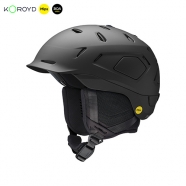 스미스 헬멧 넥서스 밉스 (2526 SMITH NEXUS MIPS BLACK HELMET)