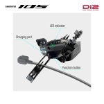 [NEW 105 12단] RD-R7150 Di2 뒷변속기 (12단용, GS, SS)