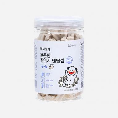 뽀시래기 든든한 강아지 관절케어 덴탈껌 우유 300g