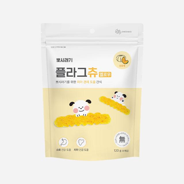 [유통기한 25.08.25] 뽀시래기 플라그츄 옐로우 장 건강 6개입