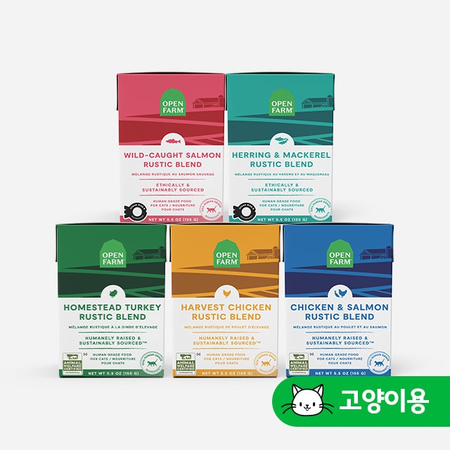 오픈팜 캣 블렌드 고양이 습식 5종 SET