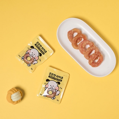 뽀시래기 든든한 터키츄 칠면조&소고기 힘줄 링/본타입 택 1