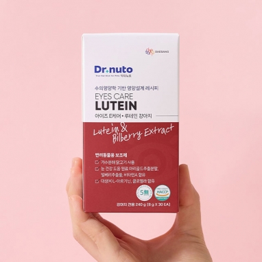 닥터뉴토 짜먹는 영양 스틱 E케어(눈) 루테인 240g