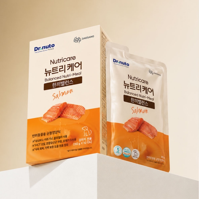 [NEW] 닥터뉴토 뉴트리케어 한끼밸런스 연어 강아지 80g 10개입 / 20개입 택 1