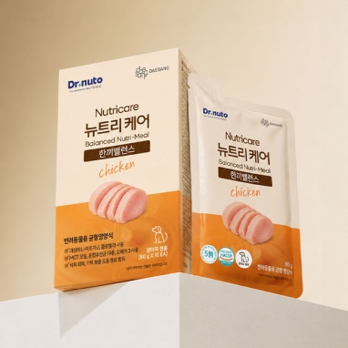 [NEW] 닥터뉴토 뉴트리케어 한끼밸런스 치킨 강아지 80g 10개입 / 20개입 택 1