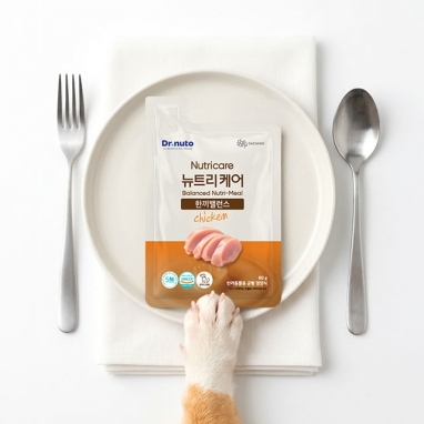 [맛따라 취향따라] 닥터뉴토 뉴트리케어 한끼밸런스 강아지 영양균형식 연어 or 치킨 골라담기 택 1