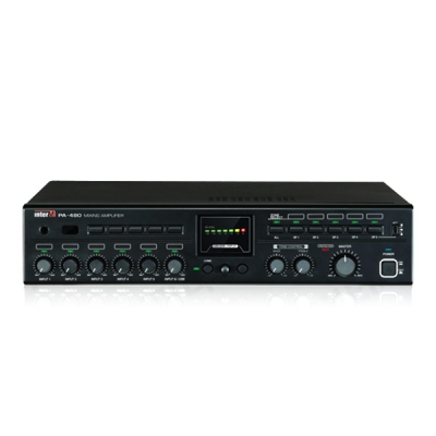 인터엠 PA-480 PA 믹싱앰프/정격출력 480W